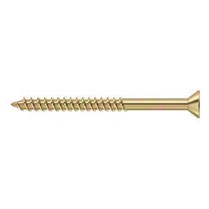 Deltana SCWS1025 Wood Screw, Steel, 10 x 2-1/2"