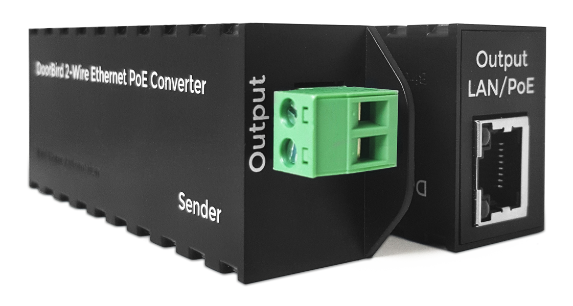 DoorBird A1071 2-Wire Ethernet PoE Converter