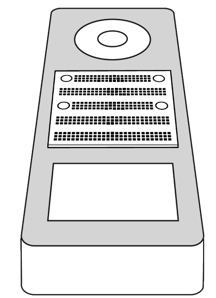 DoorBird D21X Front Rubber Seal and Speaker Front Grille (e.g. as Spare Part)