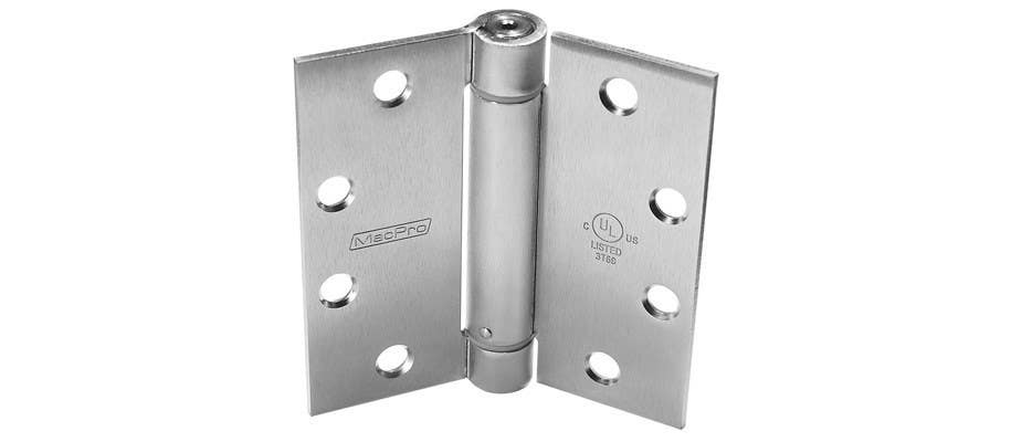 McKinney MPS679 MacPro Spring Hinge Set (4.5 x 4.5), Dull Chromium