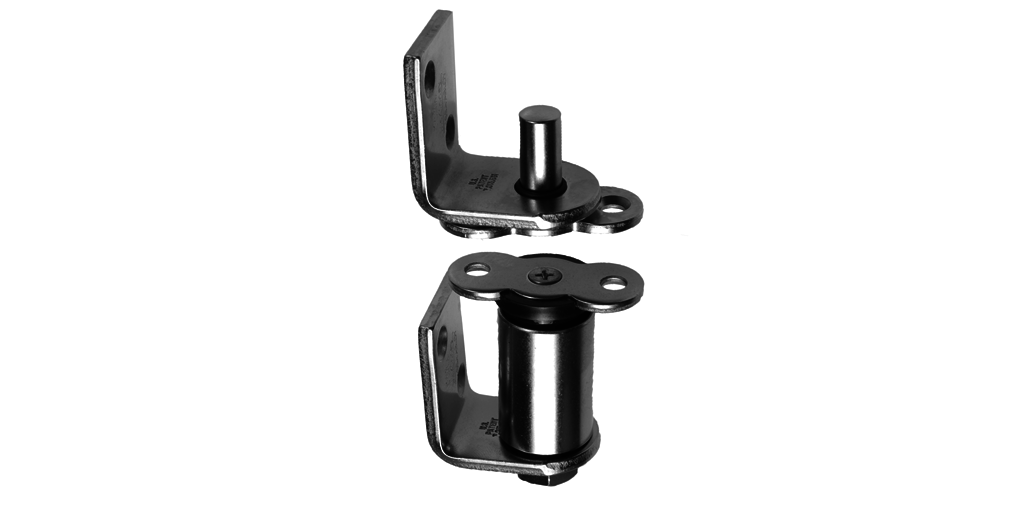 Mckinney 8007 Light Weight Double Acting Gravity Pivot Hinge, Satin Chrome