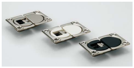 Sugatsune SDH-P Cabinet Drop Hinge w/ Cover, Hinge Finish-Nickel