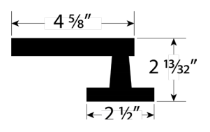 Cal-Royal VAN VANITY Contemporary Series Lever