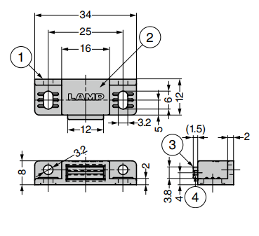 Sugatsune MC-YC-06 304 S/S Magnetic Catch