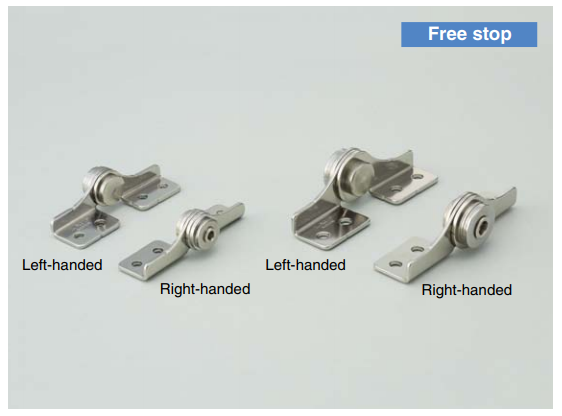 Sugatsune HG-TAS Cabinet Stainless Steel Torque Hinge, Barrel Polished