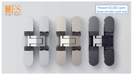 Sugatsune HES3D-70 3 Way Adjustable Cabinet Concealed Hinge