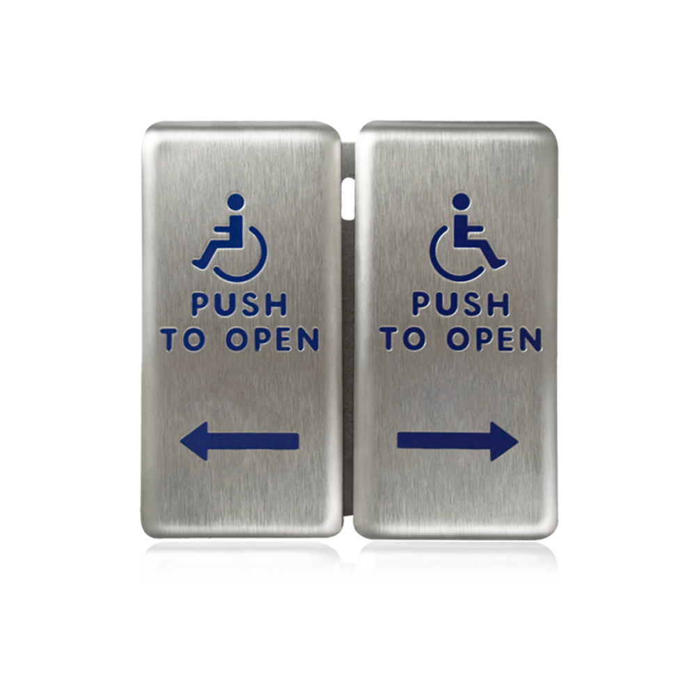 BEA 10PBDGP1 Vestibule Push Plates, Stainless Steel