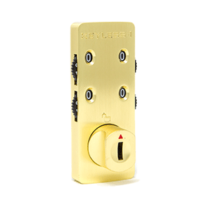 KEYLESS 1 Mechanical Combination Locker And Cabinet Lock With Key Over-ride