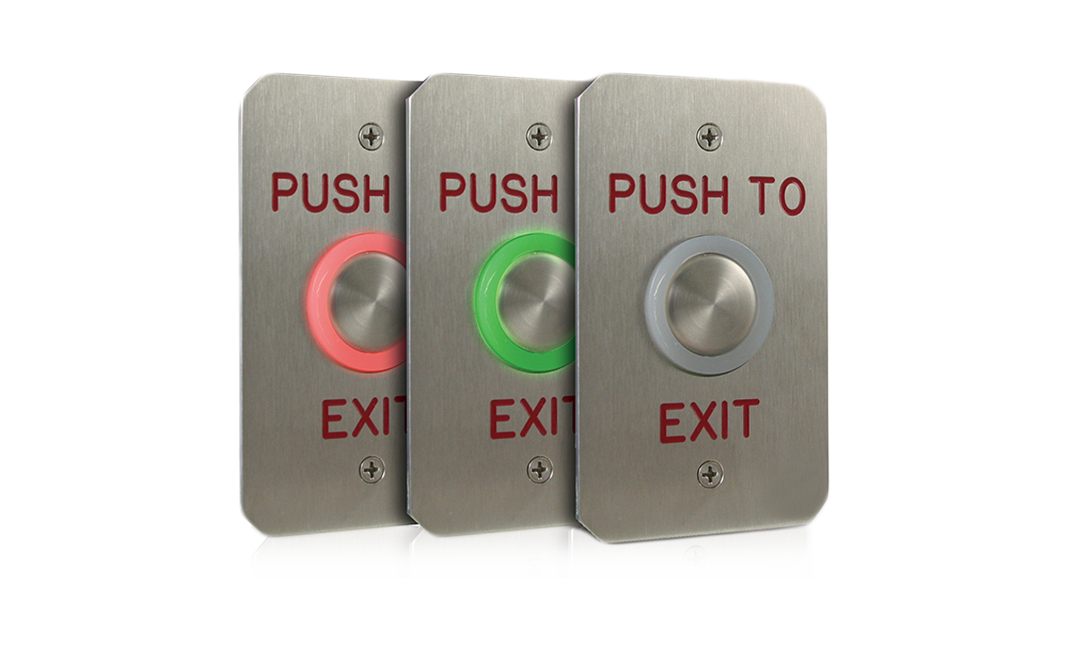 BEA Single Gang Piezo Button for Exit & Access Control