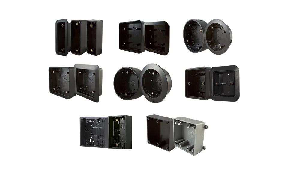 BEA Push Plate Accessories- Boxes & Brackets