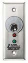 Alarm Controls MCK Mortise Cylinder Keyswitch Station, SPDT Momentary Switch