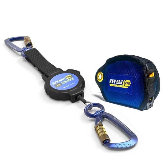 KEY-BAK 0KB6-8FA03 Tape Measure Jacket Tool Attachment And Retractable Tool Lanyard Combo
