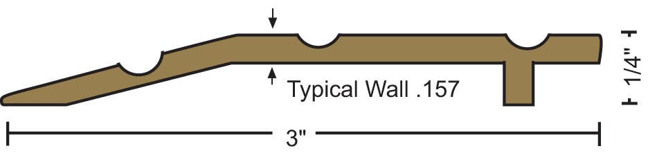 NGP 315 Half Saddle Threshold