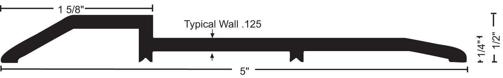 NGP 882 Mill Aluminum Panic Threshold