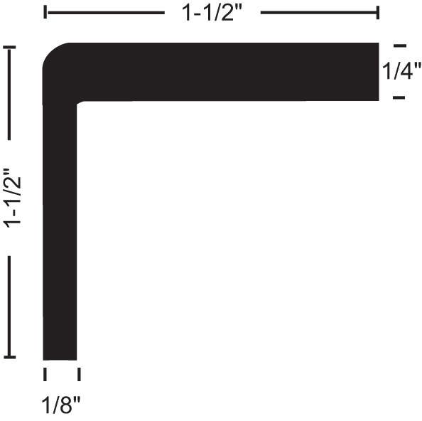 NGP 8134 Aluminum Threshold Assembly Component