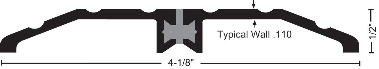 NGP 8424 Thermal Break Saddle Threshold