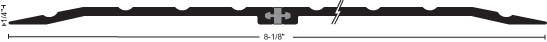 NGP 8813 Thermal Break Saddle Threshold