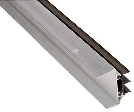 NGP 36ET Aluminum Thermoplastic Door Shoe w/ Notched Fins