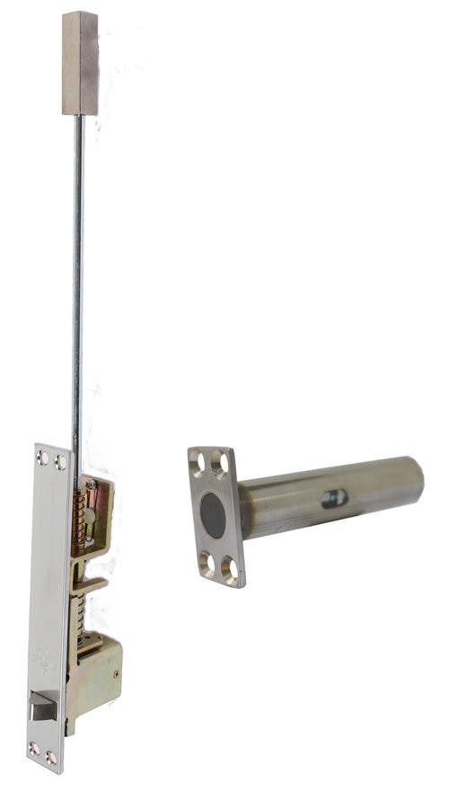 Pamex DD05 UL Rated Automatic Flush Bolt w/ Fire Bolt for Metal Doors (Set)