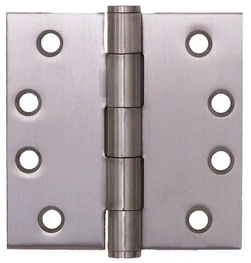 Pamex H45 4.5" x 4.5" Commercial Grade Hinge, Square Corner, Plain Bearings, Removable Pin