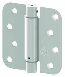 Pamex HR44S 4" x 4" spring hinge, commercial grade, 5/8" radius, UL-Listed