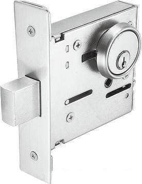 Pamex MSD Series Deadbolt, Satin Chrome