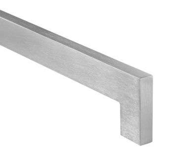 Burns Manufacturing VP 8000 Series Square Pull, Narrow Rectangular Bar - Top & Bottom Square Ends