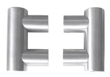 Burns Manufacturing 90 Top Strike For 9000 Series Locking Pull, Clear Anodized