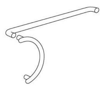 Burns Manufacturing 422 x 49D Push Pull Bar Set