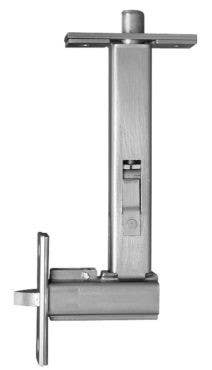 Burns Manufacturing 7960 Non-Handed Automatic Single Flush Bolt - Wood Door