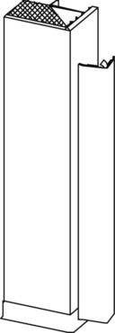 Burns Manufacturing VA Acrovyn Corner Guard