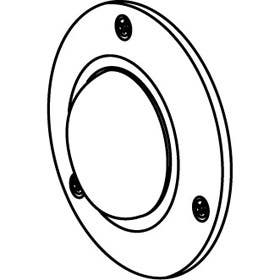 Trimco 1277 Wall Bumper, Large, Cast, Rubber Only