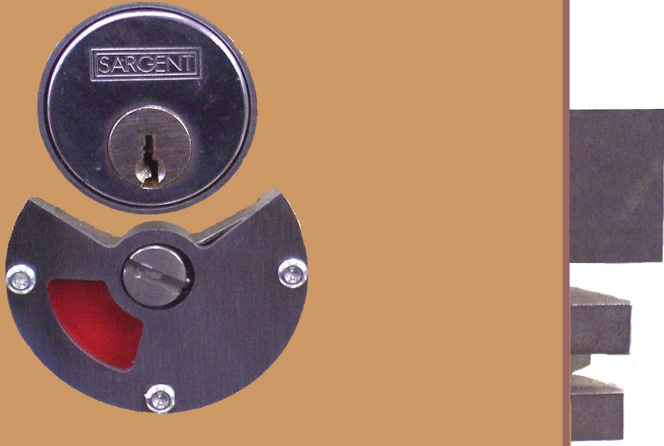 Trimco 5004 Series Lock/Unlock Indicator
