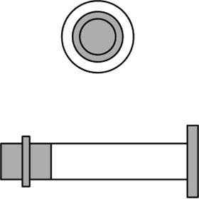 Trimco 7010 FOCAL Robe Hook & Stop