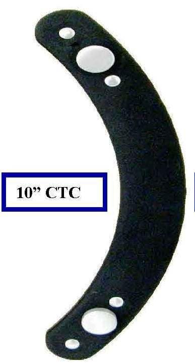 Trimco 7196 FOCAL Cool Straight Entry Pull w/PVC