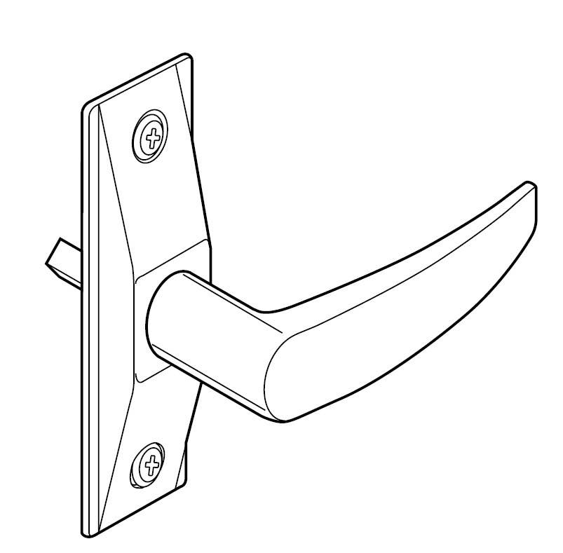 Adams Rite 4560/4565 Series Deadlatch Handles for 4300, 4500, 4900 and MS+1890 Deadlock/Deadlatch