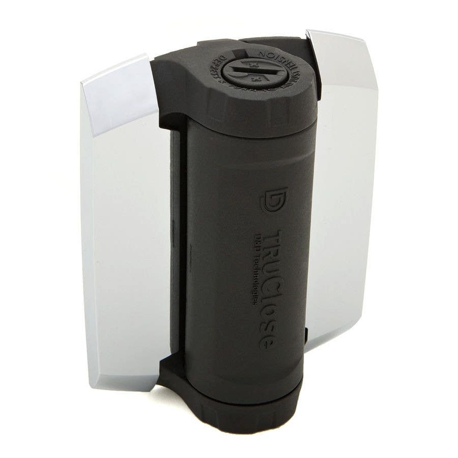 D&D TCHD1A TruClose Heavy Duty Adjustable, Self-Closing Hinge For Metal Gate (Pair)