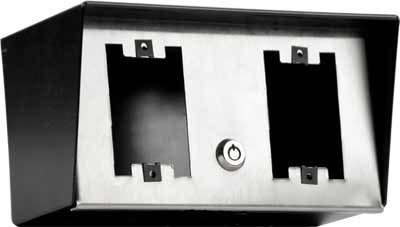 Keedex iCAN iCan Access Control Housing - Accepts Two Single Gang Devices