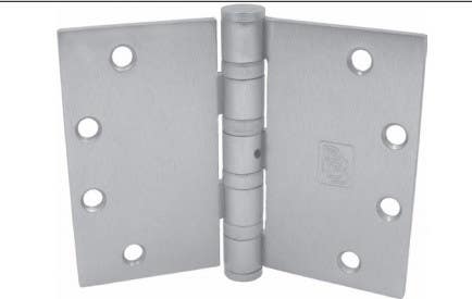 PBB WT4B81 5-Knuckle Heavy Weight Wide Throw Full Mortise Ball Bearing Steel Hinge