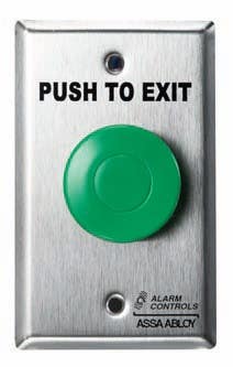 Alarm Controls TS-14 Request to Exit Station w/ Pneumatic Timer & Push Button