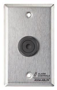 Alarm Controls TS-34 Mounted Wall Buzzer, Stainless Steel Wall Plate