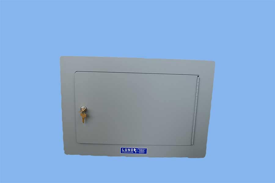 Lund 1305-A Recess-in-Wall Cabinet Large, Key Capacity 400-700