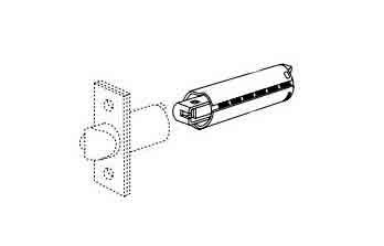ACCENTRA (formerly Yale) 381 Backset Extension Link 5" Total Backset For 5300LN Series Lock