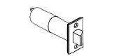 Cal-Royal SL 3 3/4" Dead/Spring Latch, 2 1/4" x 1 1/8" Faceplate