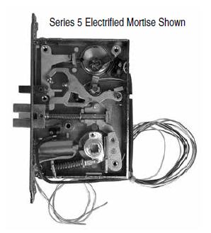 Marks USA 5EL/EU Series 5 Electrified Mortise Lock Body Only