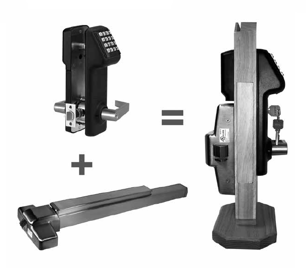 Marks USA M9900LITE Rim Panic Device w/ IQ7LITE Electronic Access Control