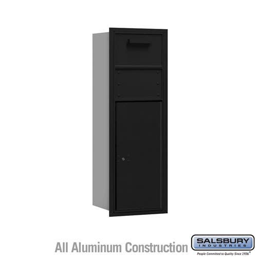 Salsbury 3711S Recessed Mounted 4C Horizontal Collection Box - 11 Door High Unit (41") - Single Column