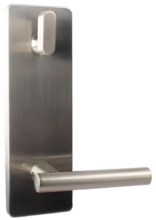 Pamex FI Contemporary Series Grade 2 Interconnected Locks (5-1/2" C-T-C) - Passage, Single Locking