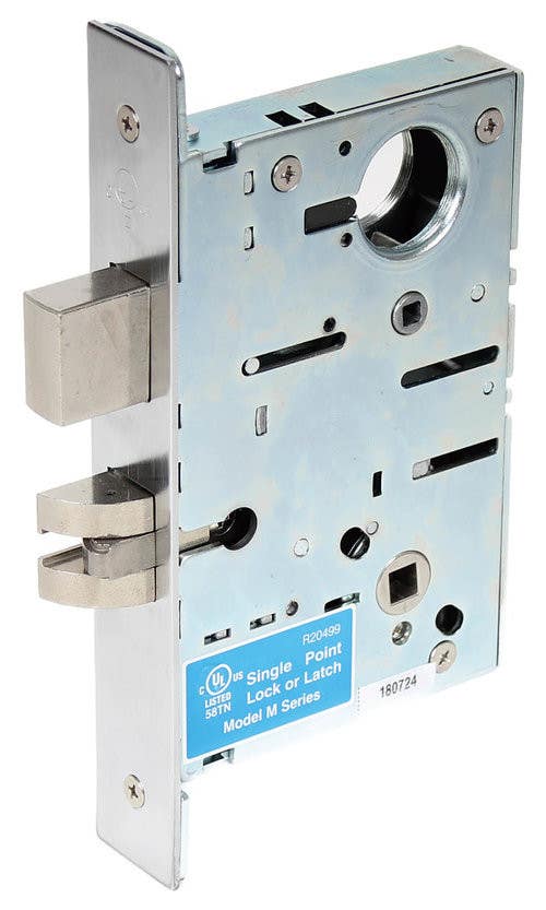 Pamex MS Series Sectional Mortise Lock, Satin Chrome