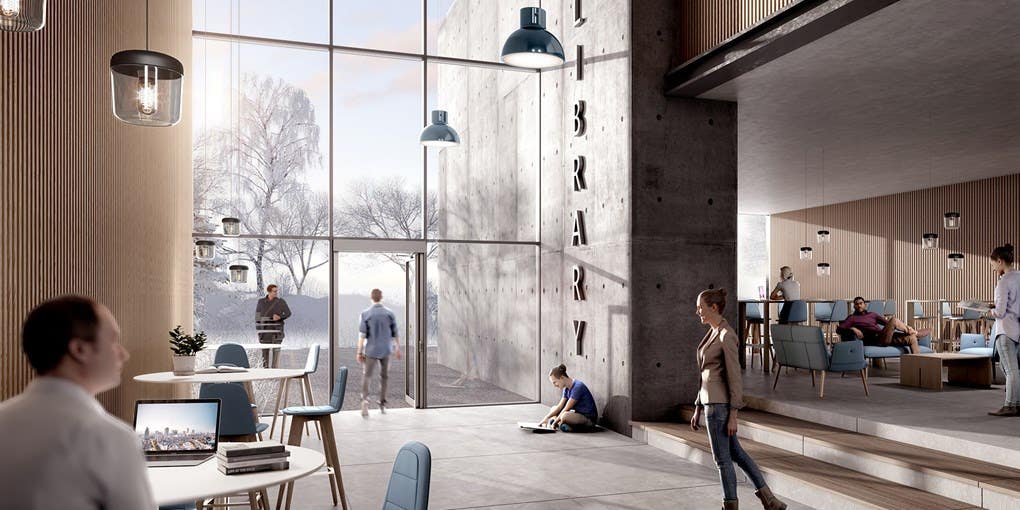 Entrematic HA8-SP Concealed Mount Configuration, Center Hung / Center Pivot